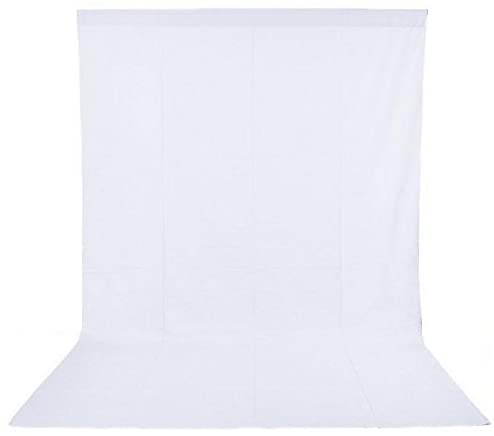 White Backdrop for Photography 10X13ft Muslin fabric