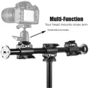 Horizontal Overhead arm 40"  for tripod with multy mounts of 3.8 screw
