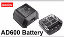 Godox AD600 Battery WB87  for AD600B / AD600BM / SLB60