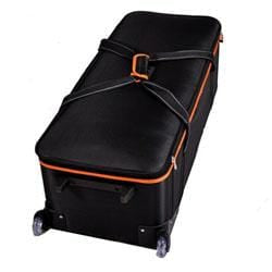 STUDIO LIGHTING LARGE  Rolling TROLLEY BAG  INTERIOR SIZE 40.55X13X12.6 Inches