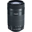 Canon EF-S 55-250mm f/4-5.6 IS STM Zoom Telephoto Lens