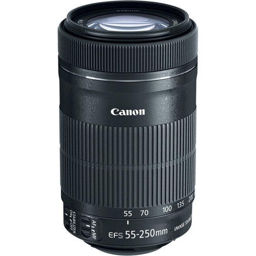 Canon EF-S 55-250mm f/4-5.6 IS STM Zoom Telephoto Lens