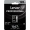 Lexar 128GB Professional 1667x UHS-II SDXC Memory Card