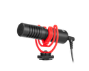 BOYA BY-MM1+ Camera-Mount Super-Cardioid Condenser Shotgun Microphone for Phones and Cameras  with Headphone Jack