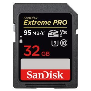 Sandisk 32GB Extreme Pro SDHC 95MB/S (V30)