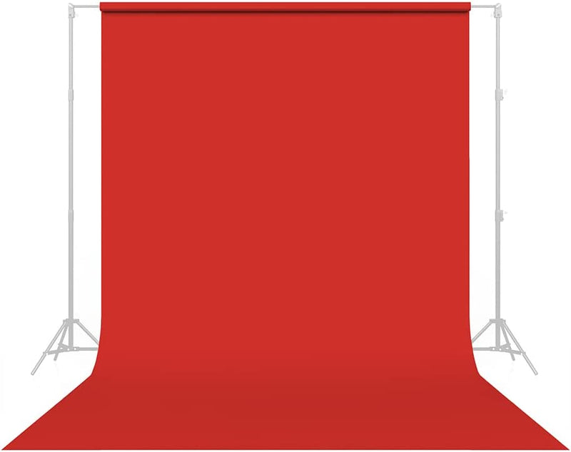 Spectra 107" X 33 ft Scarlet Red  Seamless Backdrop Paper