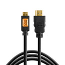 TetherPro HDMI Mini to HDMI, Black, 3 feet (1m)