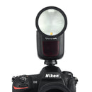 Godox V1 Round Head Flash for Nikon 76Ws 2.4G TTL, HSS 1/8000 , , 2600mAh Lithimu Battery