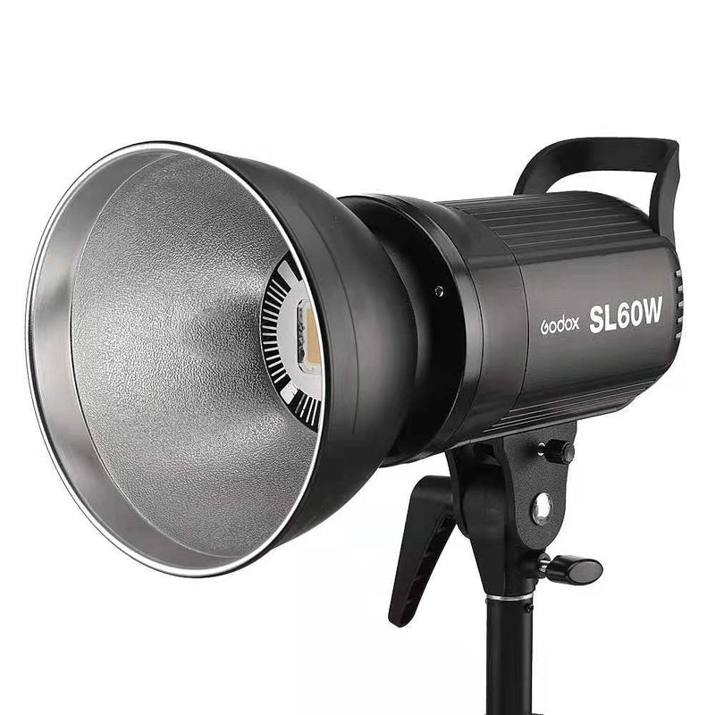 Godox SL-60W Led White COB  LED Video Light, 5600K Color Temperature-Godox SL-60 LED Video Light (Daylight-Balanced)