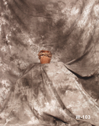 Fancier Grey - Cotton Backdrop 10 X20ft (3 X 6Mt) Abstract  Accent  for Portrait Photography