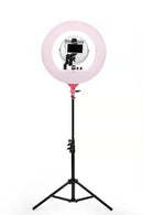 18" Diva ring light Pink  with tripod
