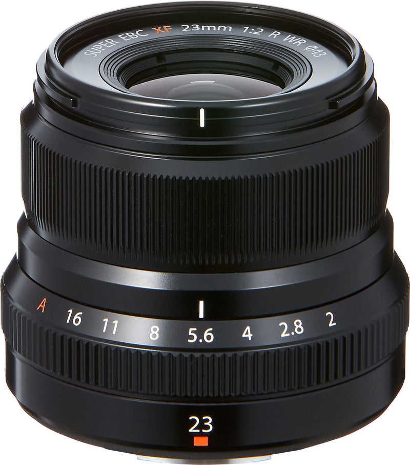 Fuji XF 23mmF2 R WR Lens Black