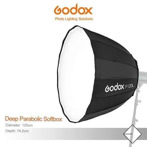 Godox P120L Parabolic Softbox Deep with Bowens Mounting (47.2