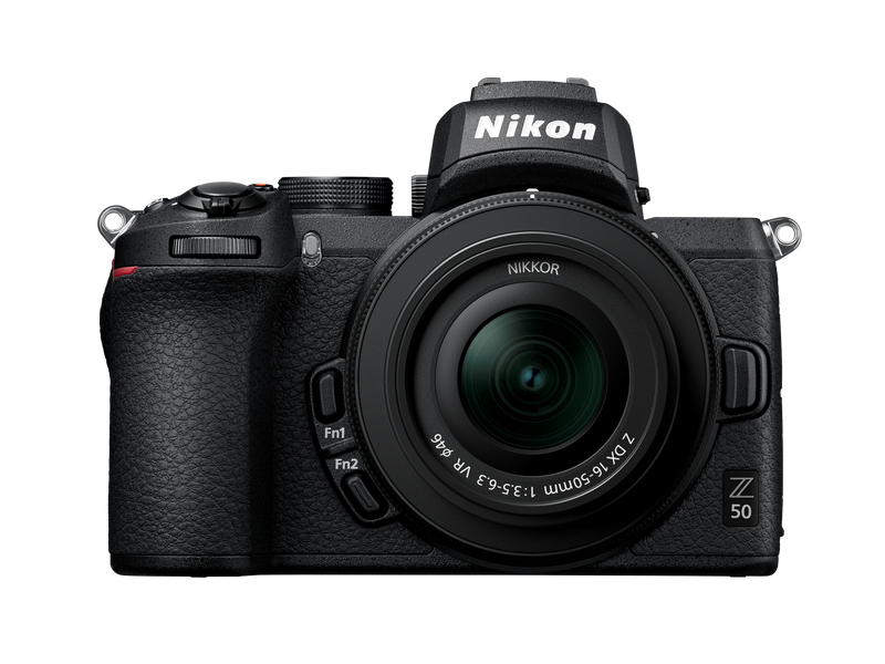Nikon Z 50 DX Mirrorless Camera with Z 16-50mm DX and Z DX 50 Nikon Z 50 DX Mirrorless Camera with Z 16-50mm DX and Z DX 50