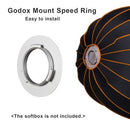 Godox Mount Speed Ring SA-GD  for QR-P70, QR-P90, QR-P120 Softboxes