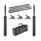 Backdrop Stand kit 7 X 10ft with carrying bag, 3 clamps