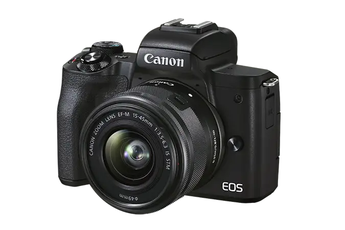 Canon EOS M50 Mark II EF-M 15-45mm f/3.5-6.3 IS STM   Black