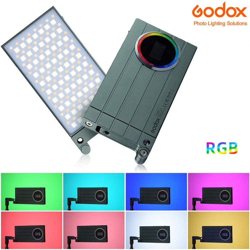 Godox RGB M1 LED - Mini Creative M1 On-Camera Video LED Light