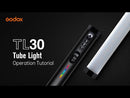 Godox TL30 - K2  Two RGB LED Tube Light ( 2 X Tube Light Kit)