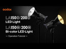 Godox LA150BI Litemons Bi-Color COB Led light - Bowens Mount