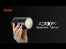 GODOX AD100 PRO TTL- 100 W/S - HSS  ULTRA COMPACT POCKET FLASH