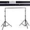 BACKDROP STAND KIT - HEAVY DUTY, ADJUSTABLE WITH CARRIYING CASE