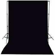 Photography Backdrop Black 10X10ft Muslin fabric