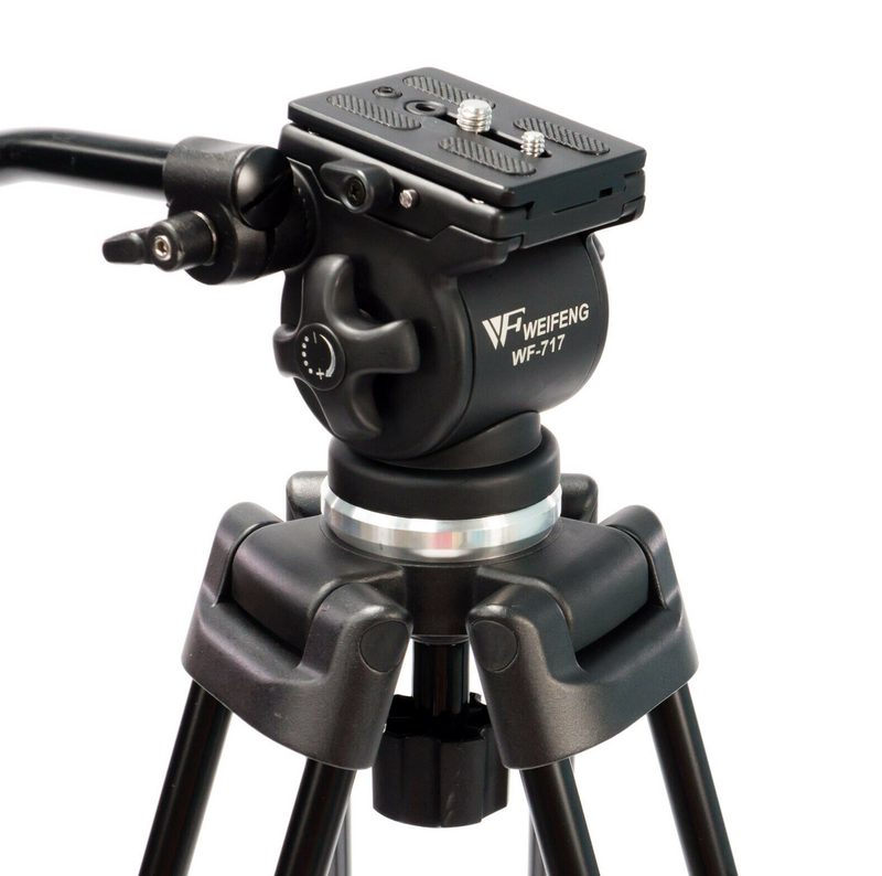 Weifeng WF-717  71" /1.89m Professional Video DV Camera Tripod with Fluid Head