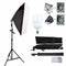 SOFTBOX CONTINUOUS LIGHTING KIT of One - with Led Bulb